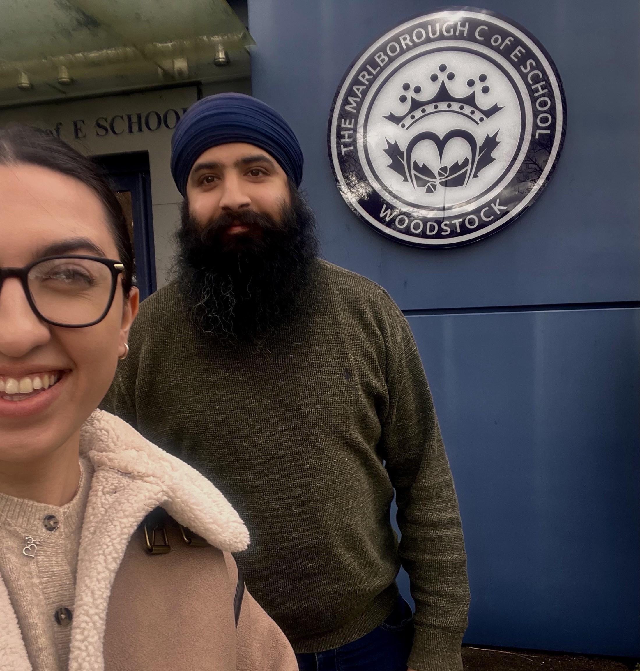 Amy Goodman and Manny 